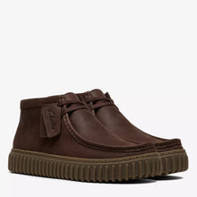 Torhill Hi dark brown leather