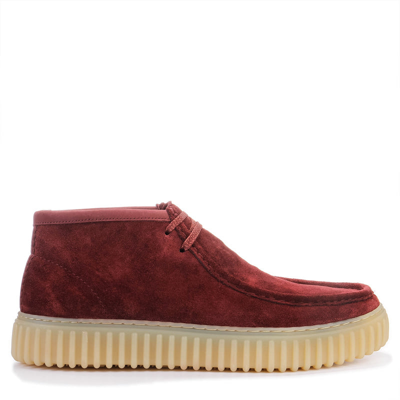 Torhill Hi wine suede Clarks Originals