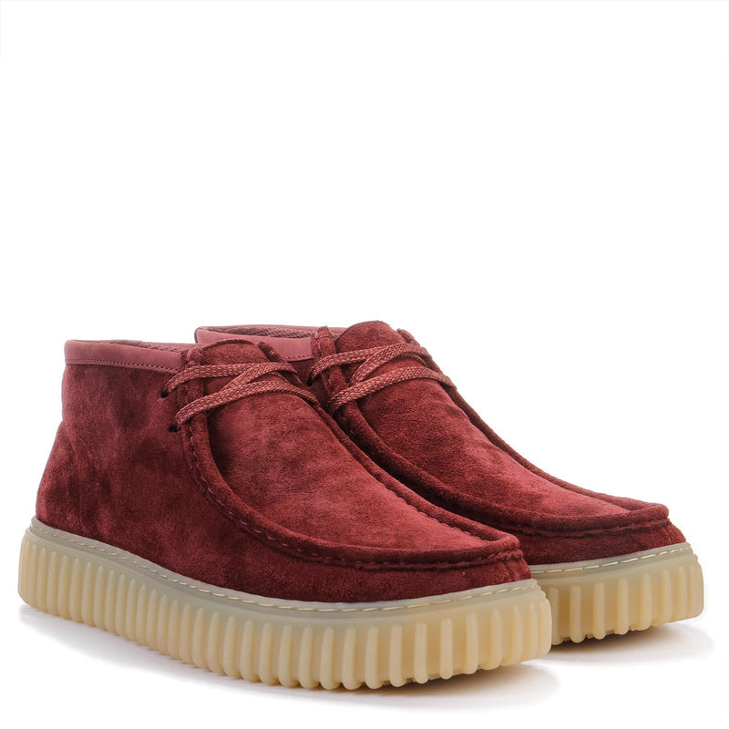 Torhill Hi wine suede Clarks Originals