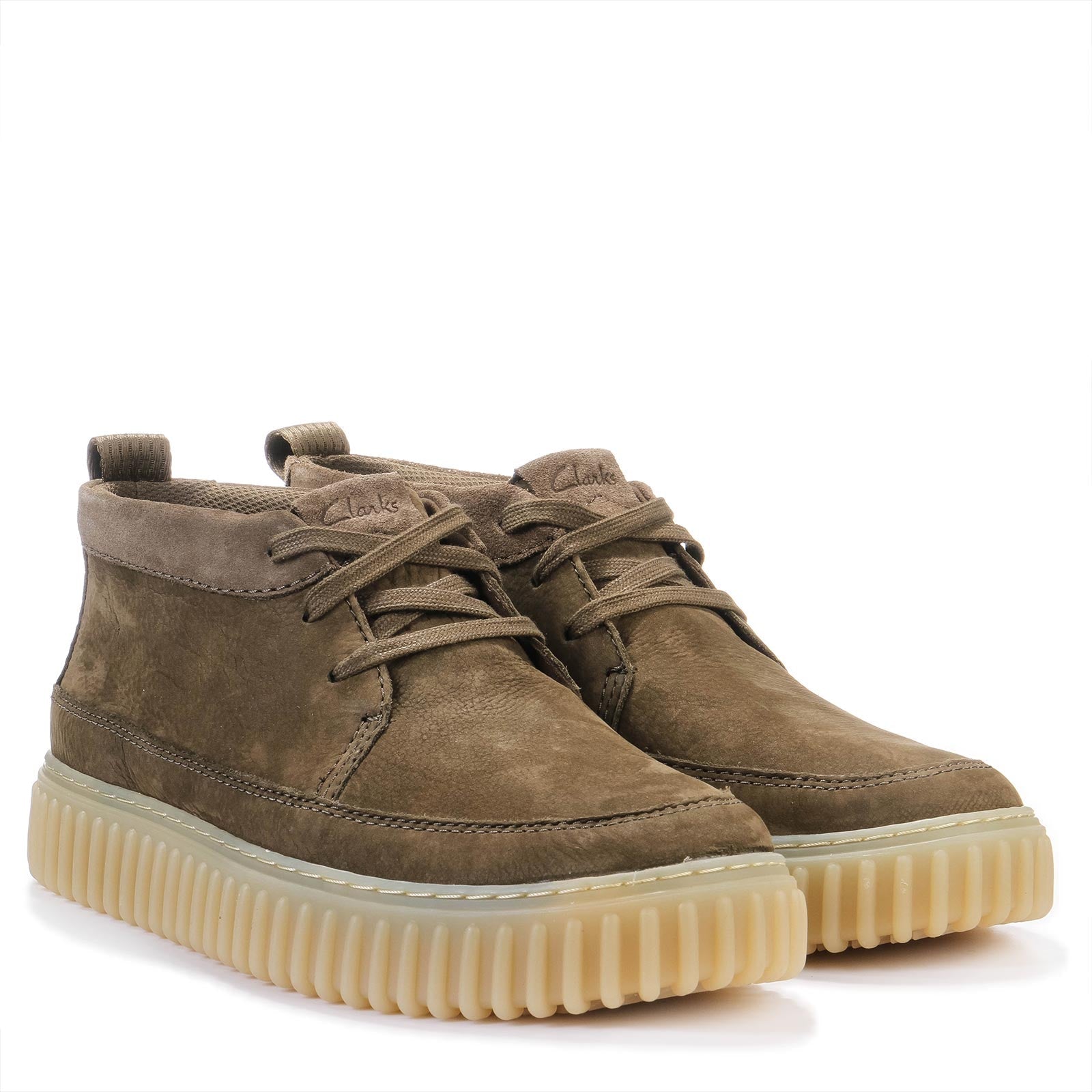 Torhill LaceHi khaki nubuck Clarks Originals