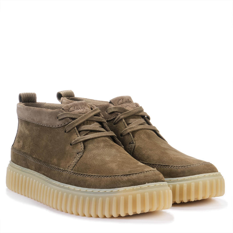Torhill LaceHi khaki nubuck Clarks Originals