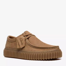 Torhill Lo Leather dark sand Clarks Originals
