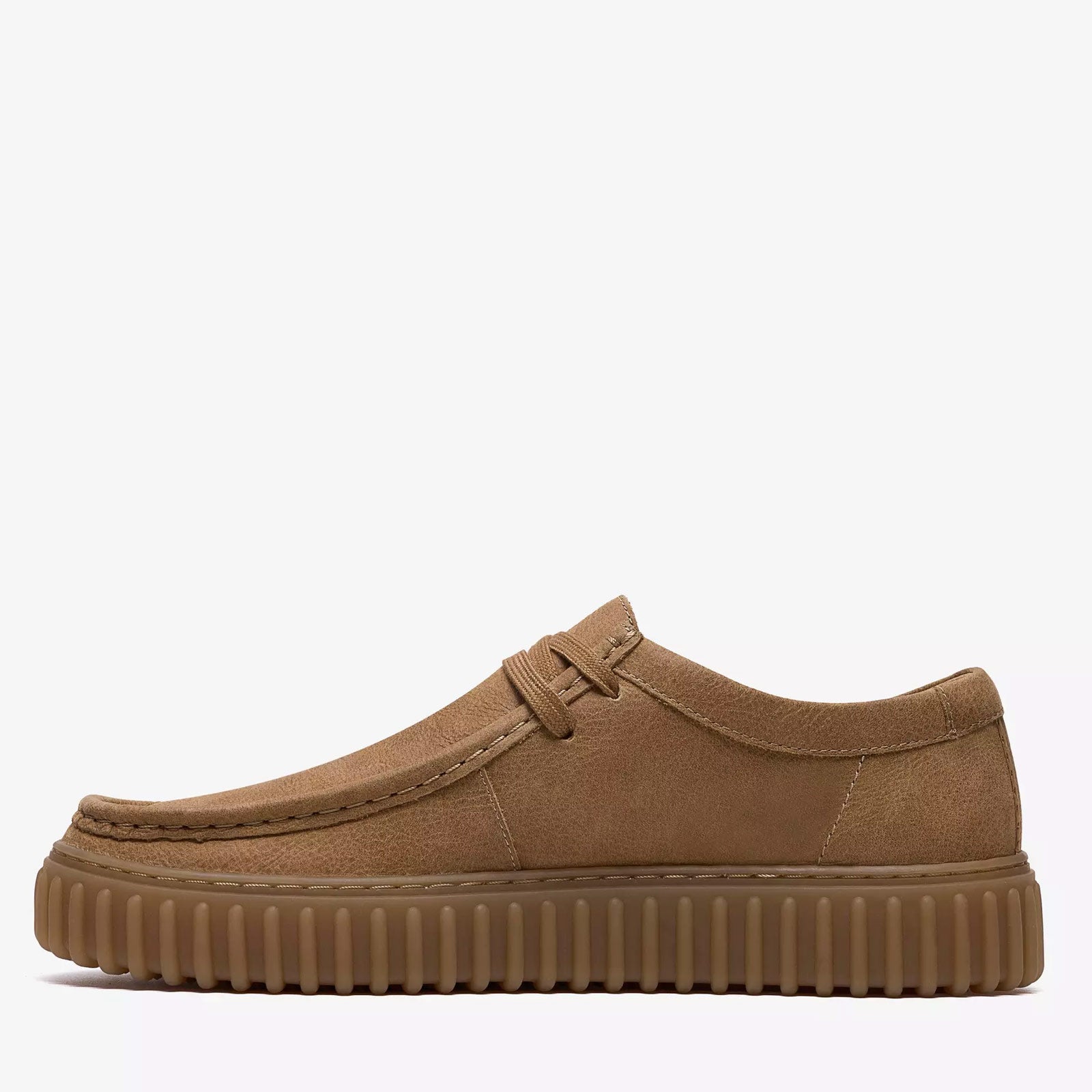 Torhill Lo Leather dark sand Clarks Originals