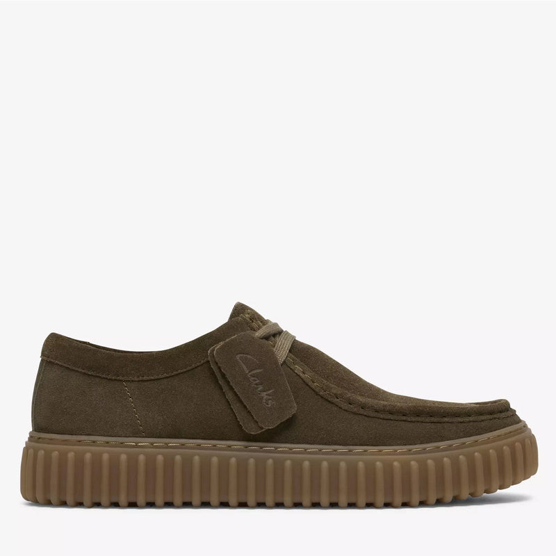 Torhill Lo Suede olive Clarks Originals