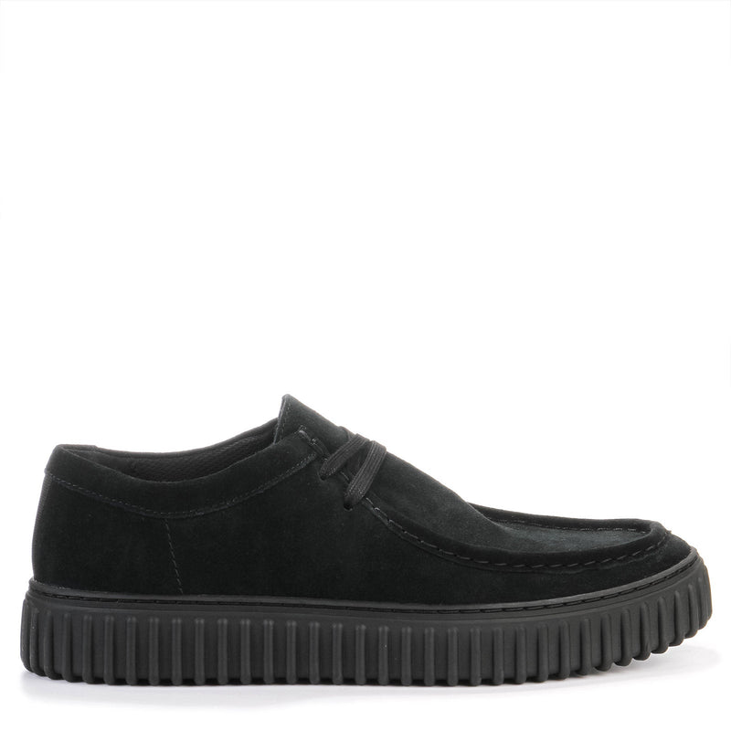 Torhill Lo black suede Clarks Originals