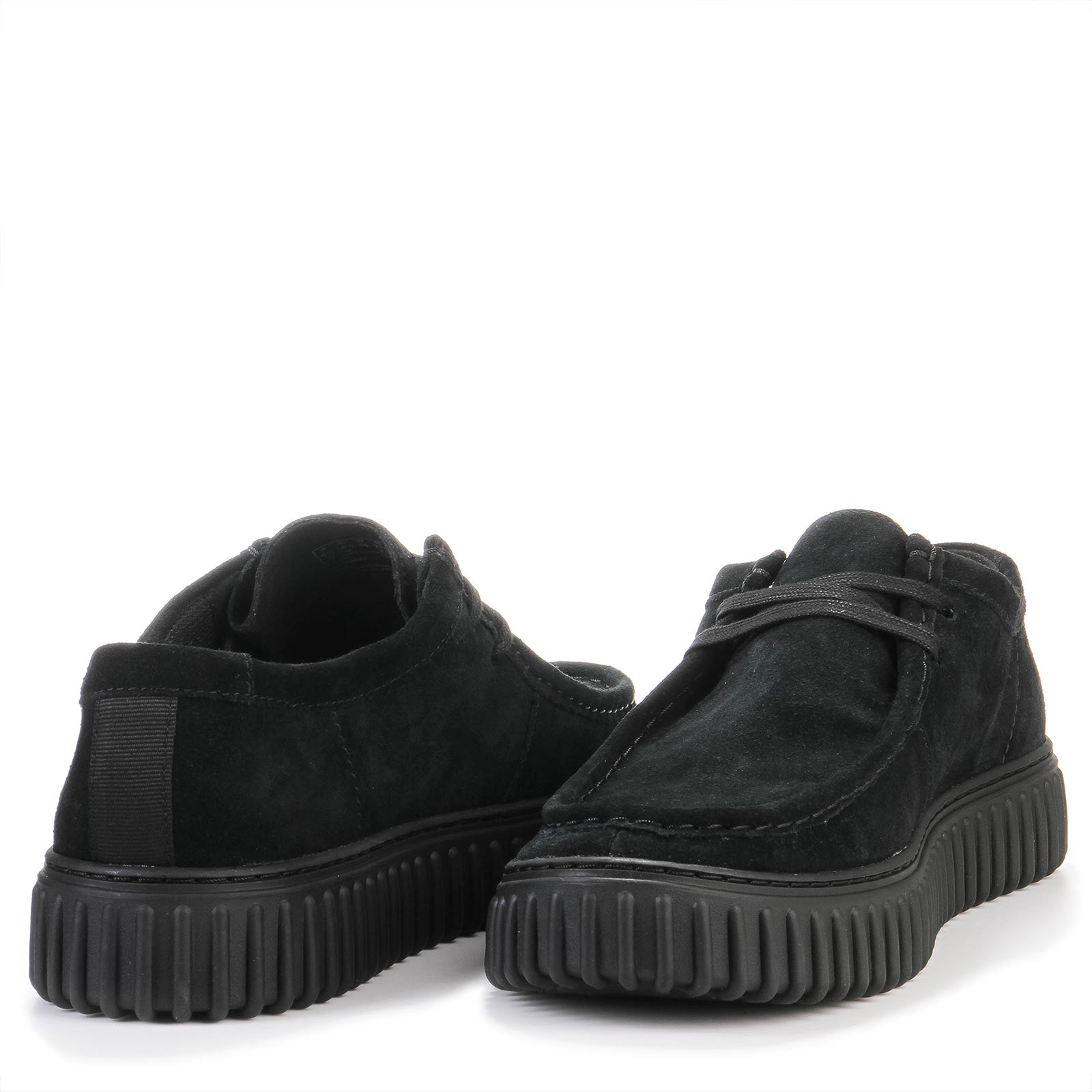 Torhill Lo black suede Clarks Originals