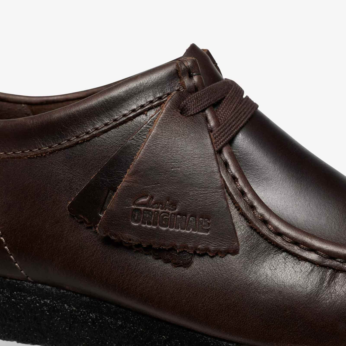 Wallabee Leather black/brown