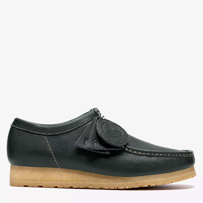 Wallabee RB Leather dark green Clarks Originals
