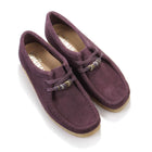 Wallabee W Suede plum Clarks Originals
