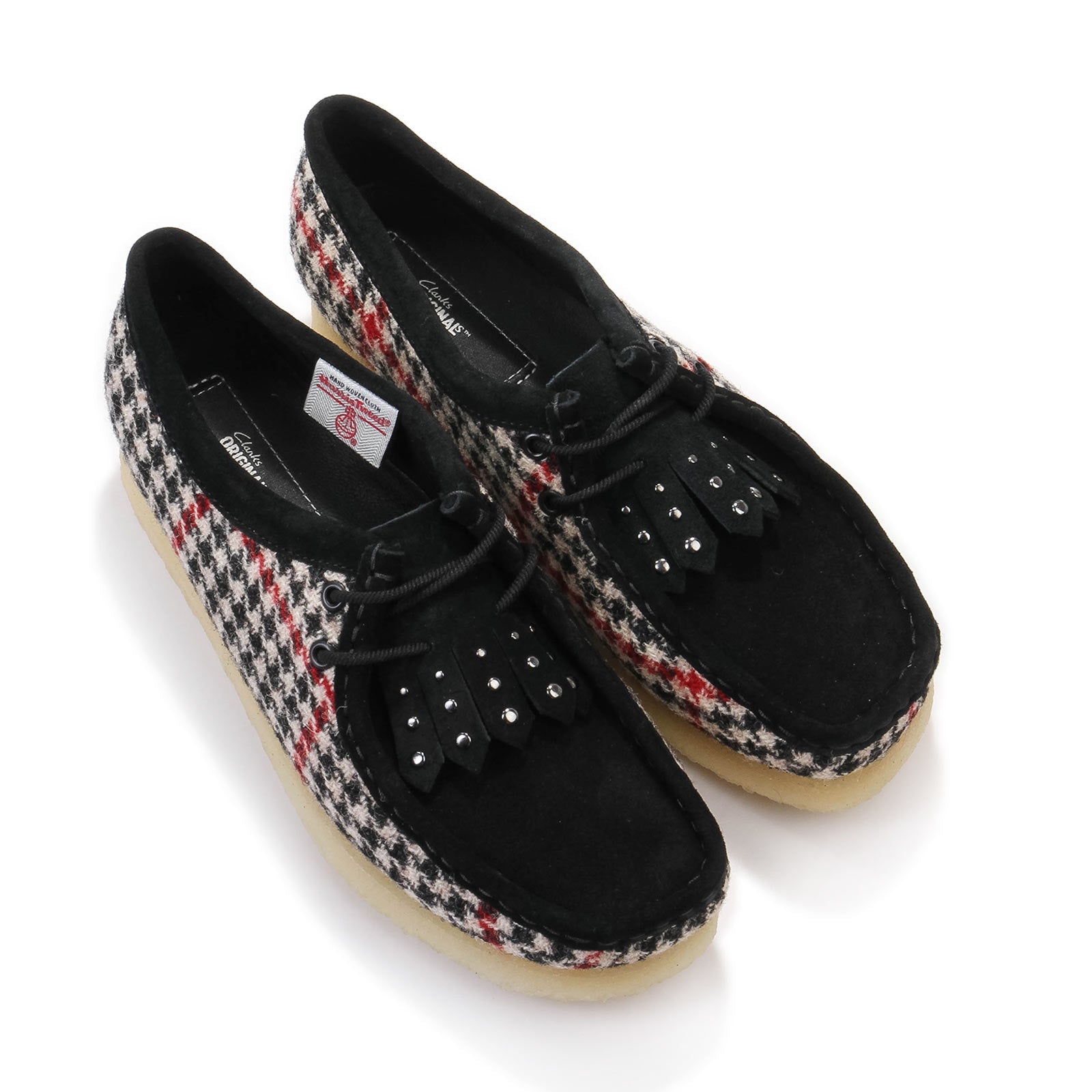 Wallabee W black tweed combi Clarks Originals