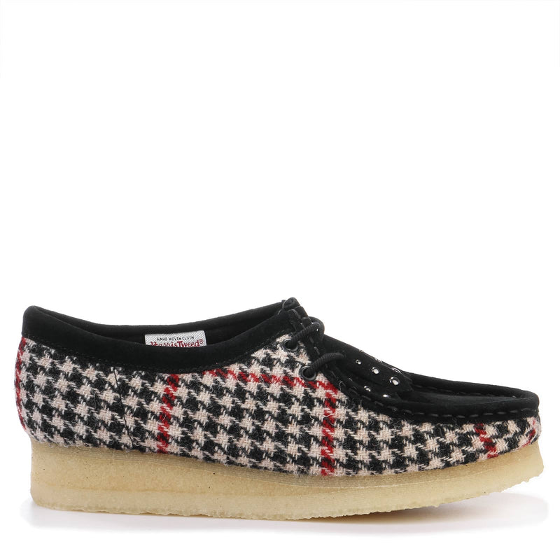 Wallabee W black tweed combi Clarks Originals