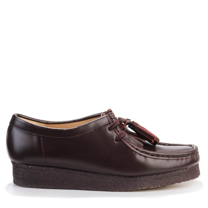 Wallabee W purple grape Clarks Originals