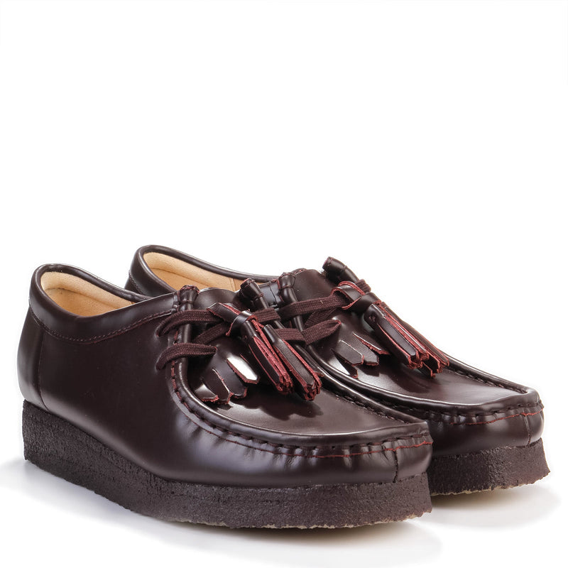 Wallabee W purple grape Clarks Originals