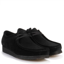 Wallabee black suede