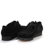 Wallabee black suede