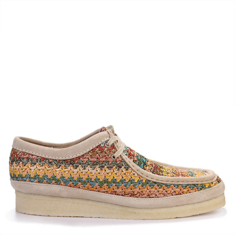 Wallabee multi Raffia