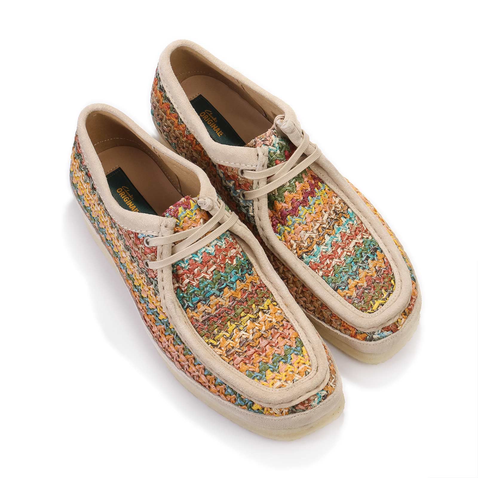 Wallabee multi Raffia | ZebraClub Berlin
