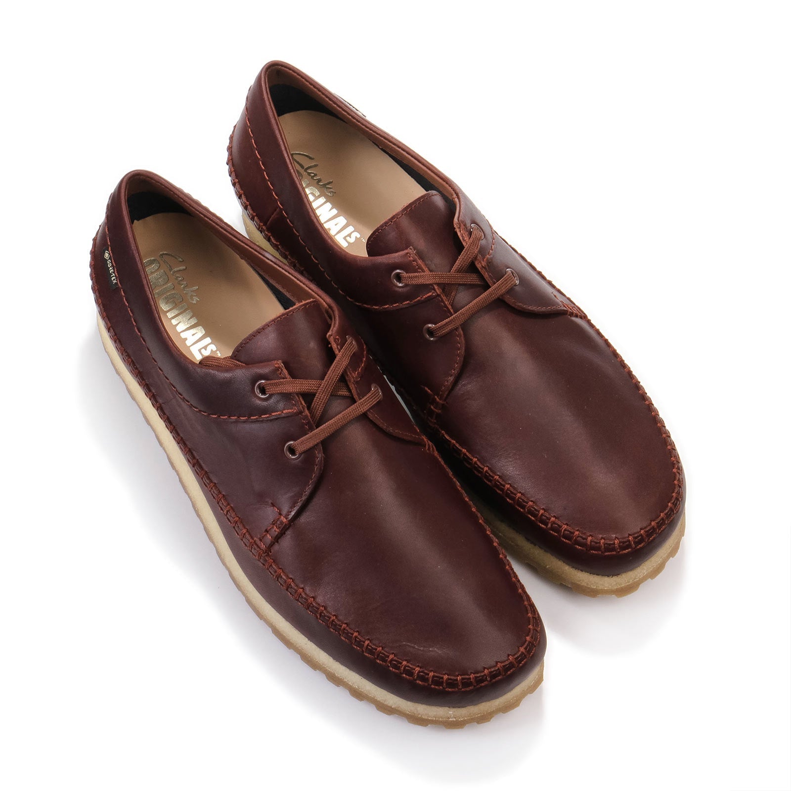 Weaver GTX RB brown leather Clarks Originals