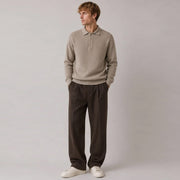 Florence Stretch Pants dark brown
