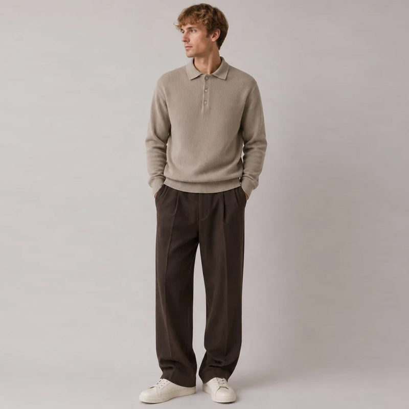Florence Stretch Pants dark brown