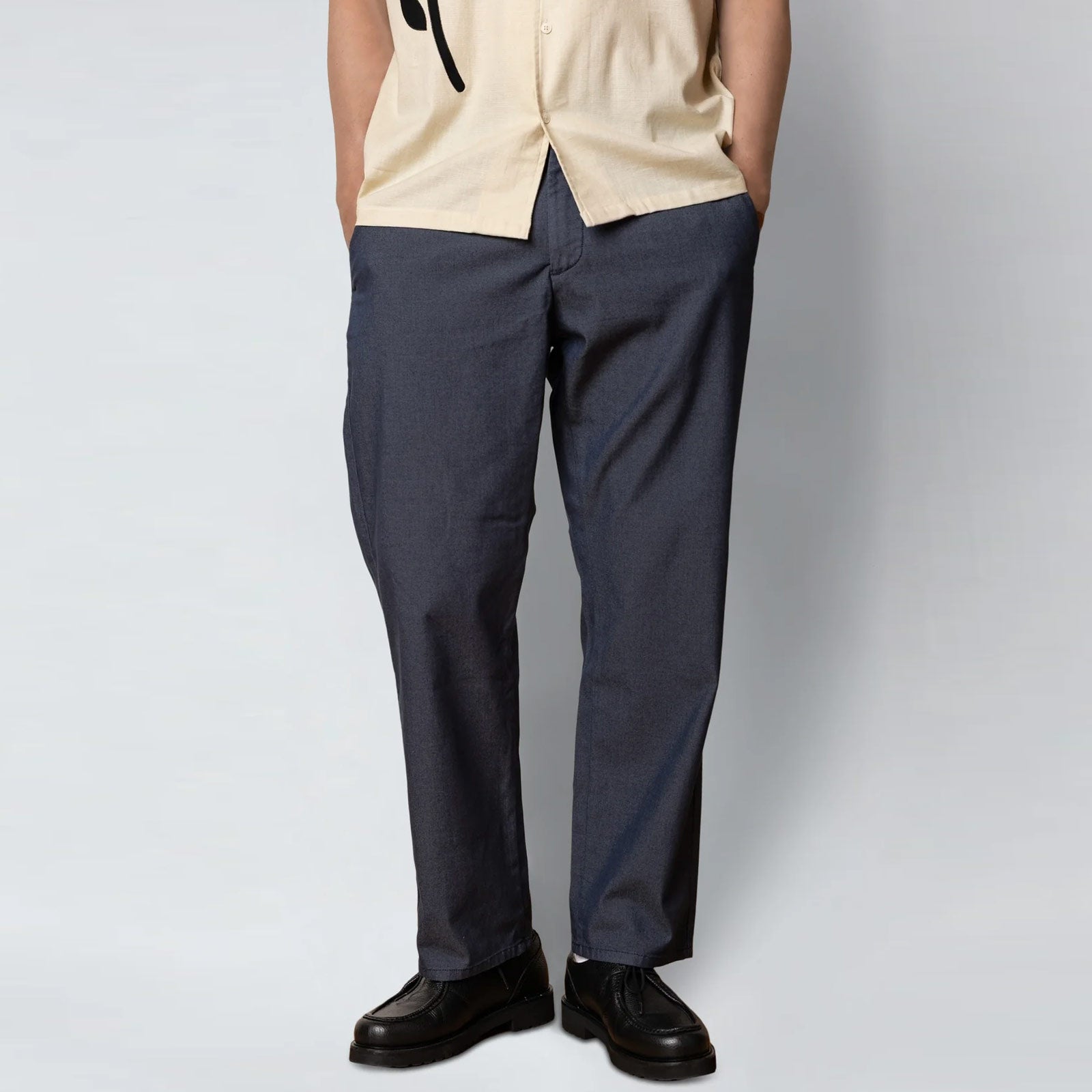Marseille Dobby Chinos navy Clean Cut Copenhagen