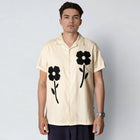 Bowling Feliz S/S Shirt ecru Clean Cut Copenhagen