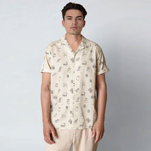Bowling Magne S/S Shirt ecru Clean Cut Copenhagen