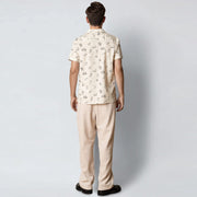 Bowling Magne S/S Shirt ecru Clean Cut Copenhagen