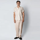 Bowling Magne S/S Shirt ecru Clean Cut Copenhagen