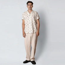 Bowling Magne S/S Shirt ecru Clean Cut Copenhagen