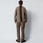 Buckley Polo Cardigan dark brown Clean Cut Copenhagen