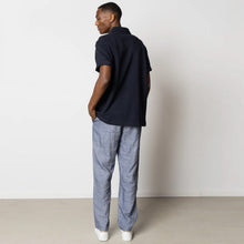 Calton Structured SS Shirt dark navy Clean Cut Copenhagen