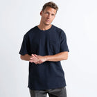 Calton Structured Tee dark navy Clean Cut Copenhagen