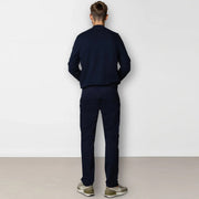 Claude Half-Zip Jumper navy melange