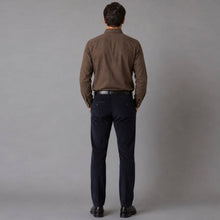 Eske Flannel Shirt dark brown