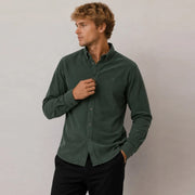 Eske Corduroy Shirt forest green