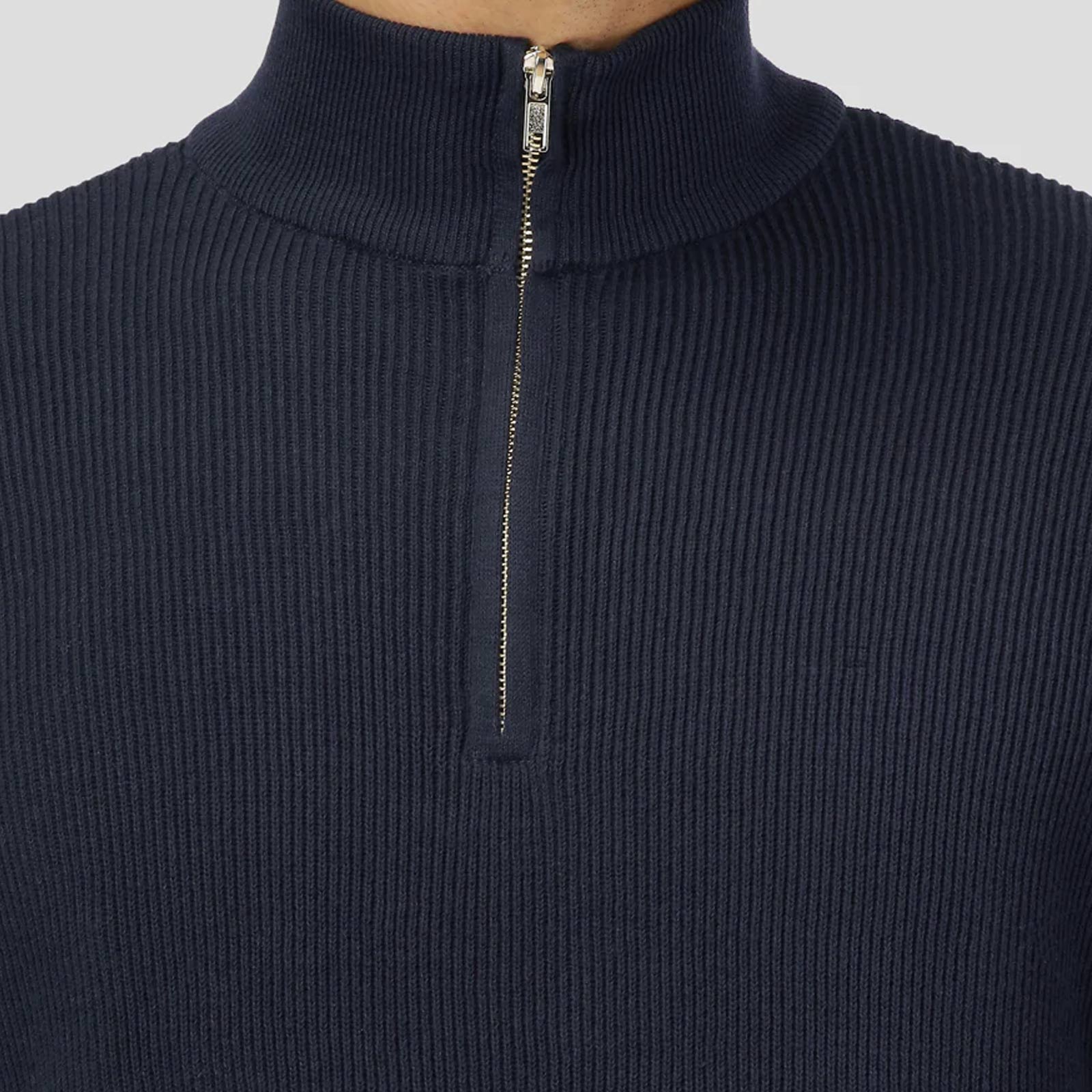 Mario Half Zip Jumper navy Clean Cut Copenhagen