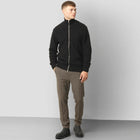 Mario Zip Cardigan black Clean Cut Copenhagen