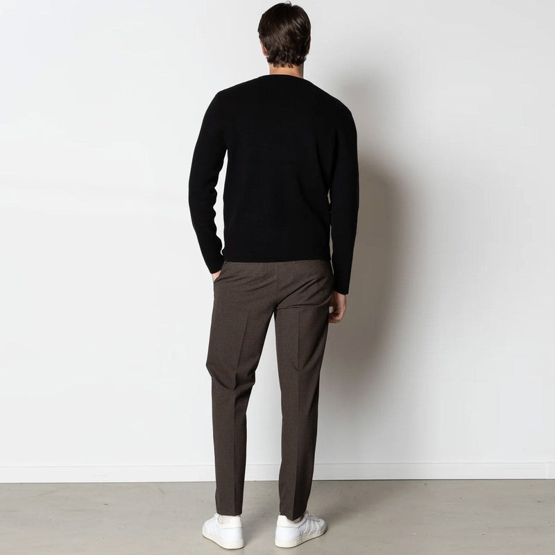 Oscar Knitted Jumper black Clean Cut Copenhagen