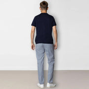Thomas Knitted Polo T-Shirt navy