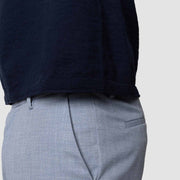 Thomas Knitted Polo T-Shirt navy
