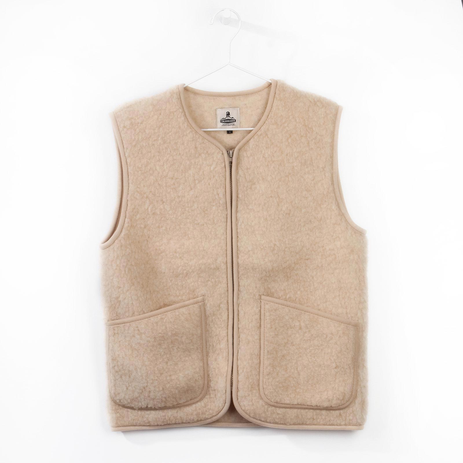 Coldbreaker Pepitco Wool Vest beige Coldbreaker