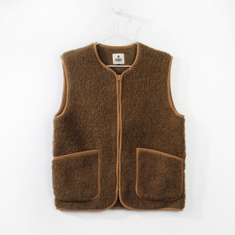 Coldbreaker Pepitco Wool Vest bark Coldbreaker