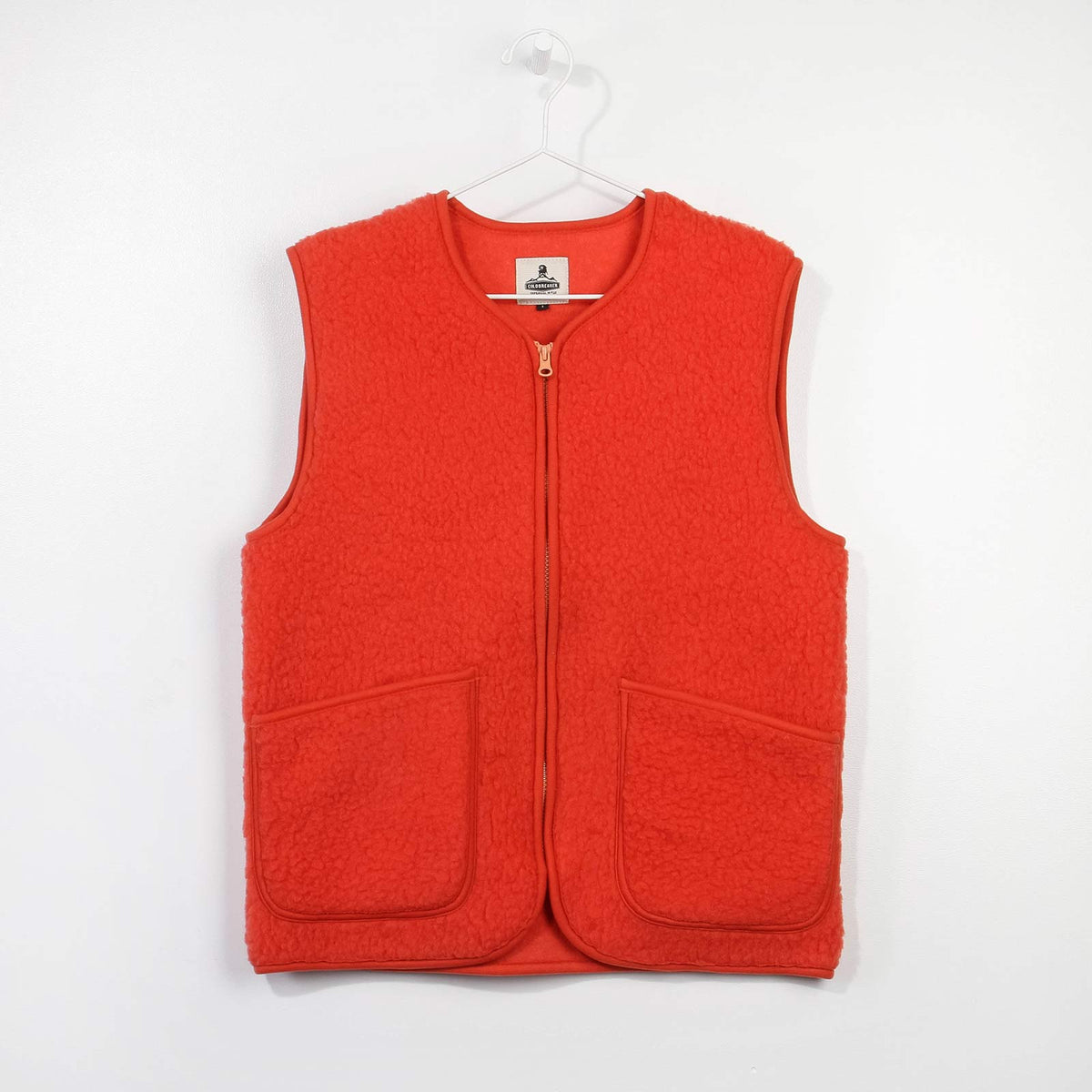 Coldbreaker Pepitco Wool Vest coral