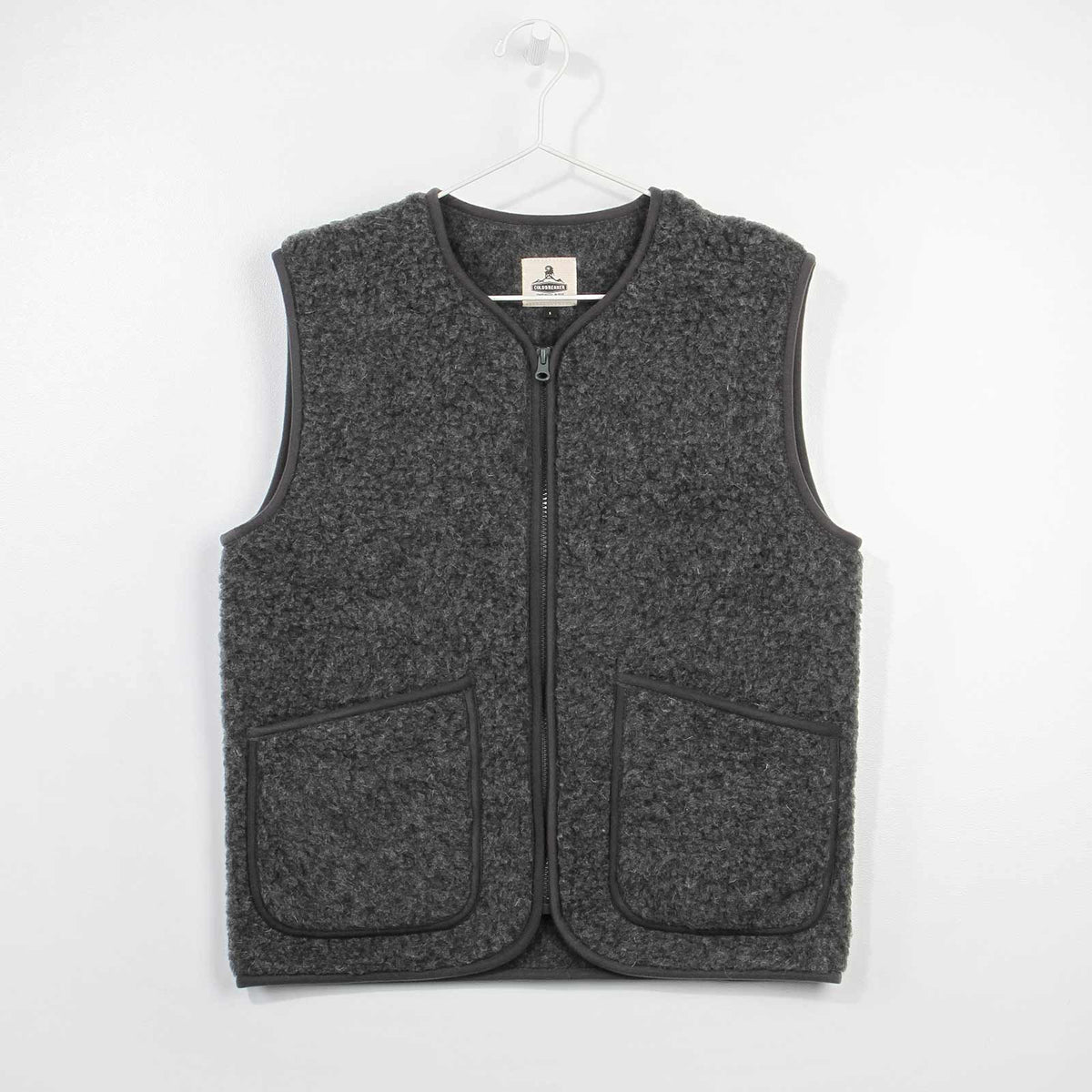 Coldbreaker Pepitco Wool Vest graphite