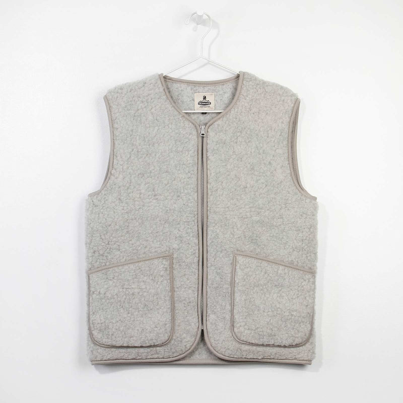 Coldbreaker Pepitco Wool Vest light grey