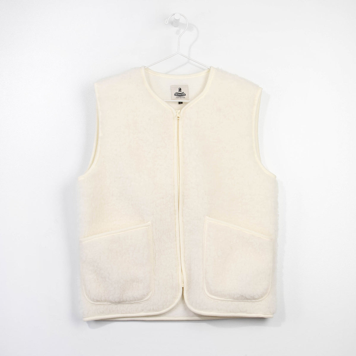 Coldbreaker Pepitco Wool Vest natural