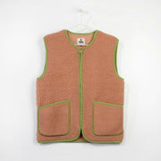 Coldbreaker Pepitco Wool Vest rugny tan/pea green