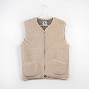 Coldbreaker Pepitco Wool Vest sand brown