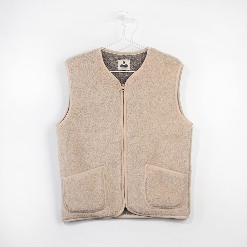 Coldbreaker Pepitco Wool Vest sand brown
